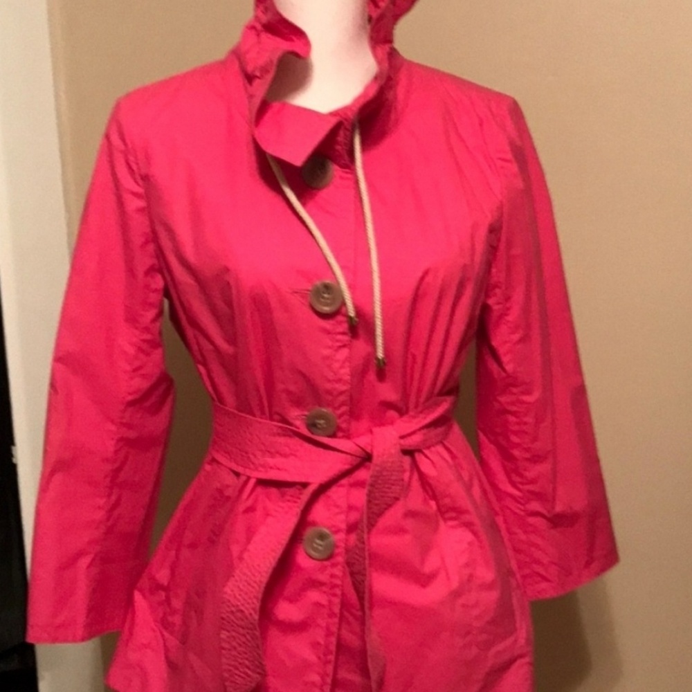 Reposh- J. Crew pink raincoat